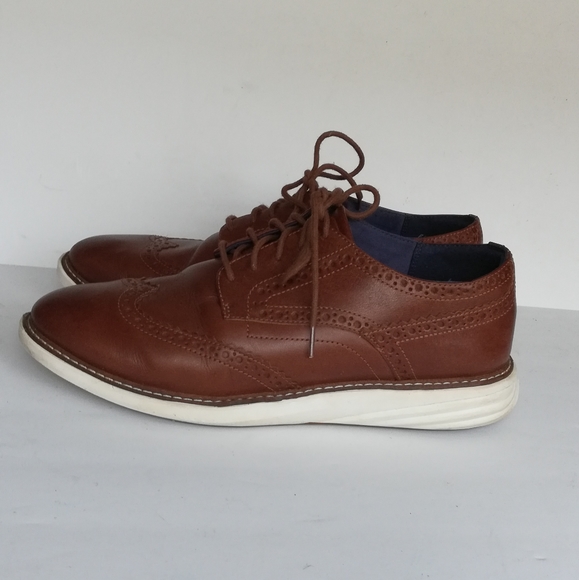cole haan grand evolution wingtip oxford